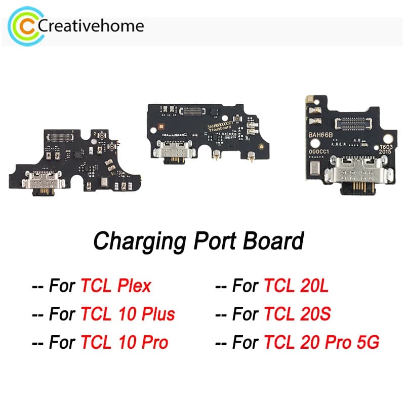 USB Charging Port Board for TCL Plex T780H / TCL 10L / 10 Lite / 10 Plus / 10 Pro / 20L / 20 Pro 5G