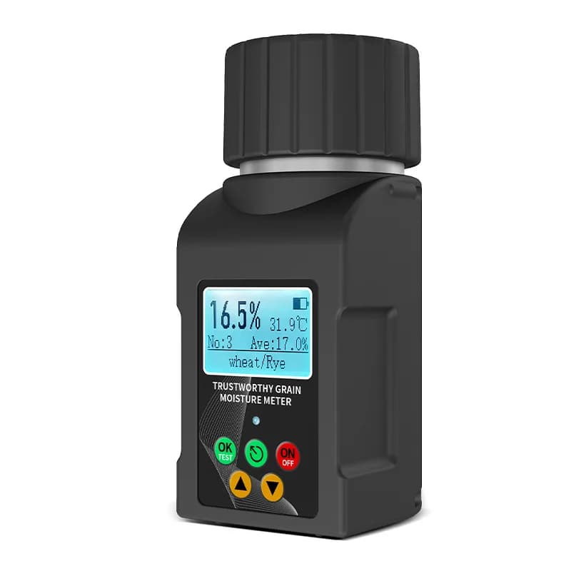Grain Moisture Meter Coffee Bean Moisture Content Meter Black Pepper Tea Vanilla Detection of Moisture Humidity