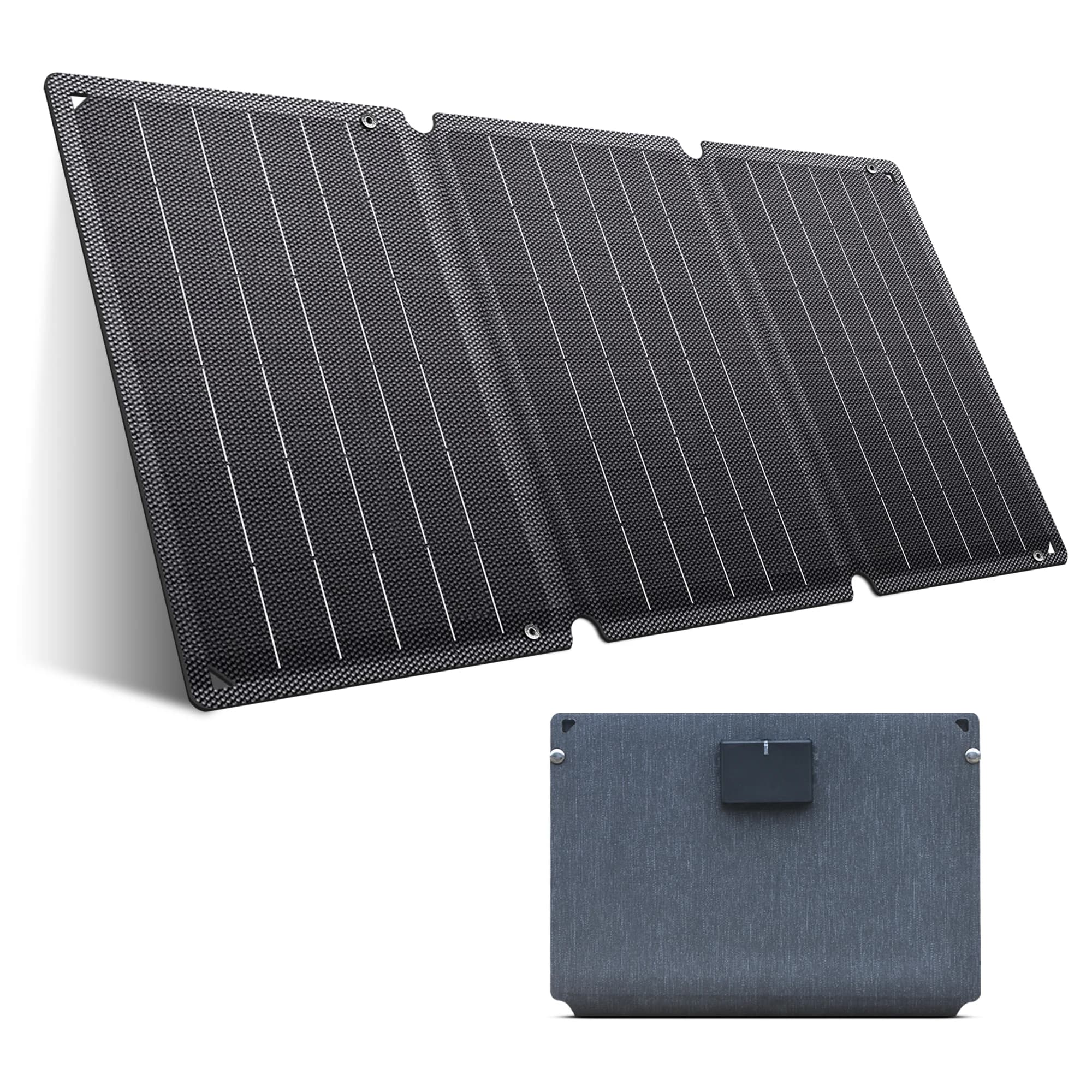CTOLITY Pannello solare Caricatore portatile pieghevole impermeabile Caricatore per telefono solare per viaggi Iphone Campeggio Escursionismo Viaggi Powerbank