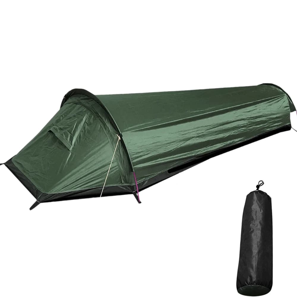 Outdoor hiking backpack tent camping tent for sleeping bag lightweight waterproof tent for single person