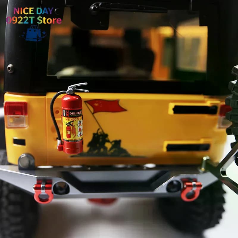 4.5cm Mini Fire Extinguisher Model 1/10 RC Crawler Car Decor Accessory@#X