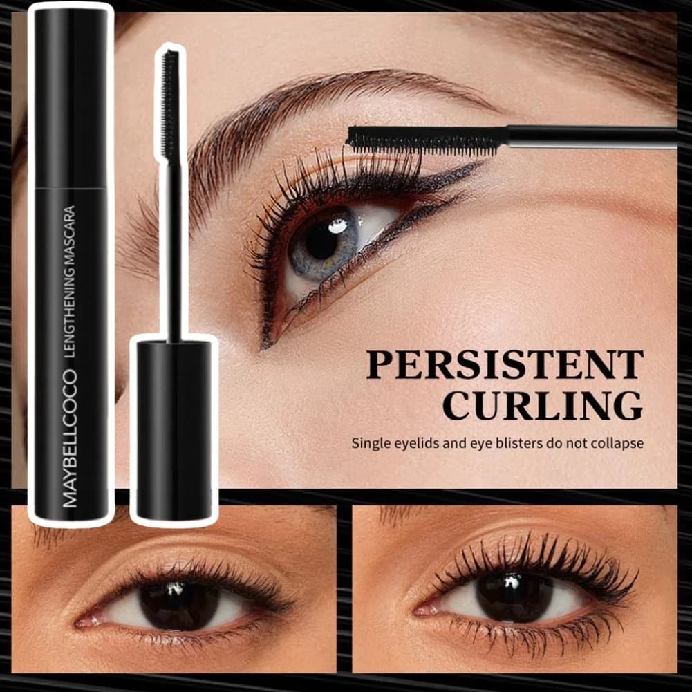 Ultra Thin Long Mascara Stereo Type Eyelash Mascara Face Lifting Thickness Non Dangerous Waterproof Makeup