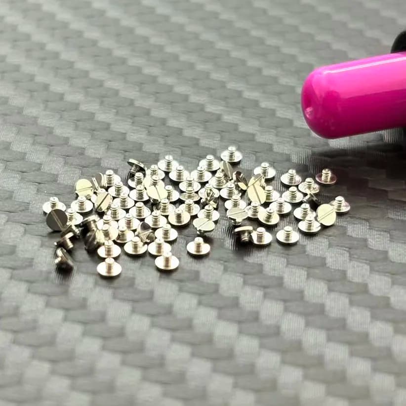 100pcs Watch movement accessories 7750 movement automatic hammer screw 7751 automatic gyro screw 7753 pendulum screw
