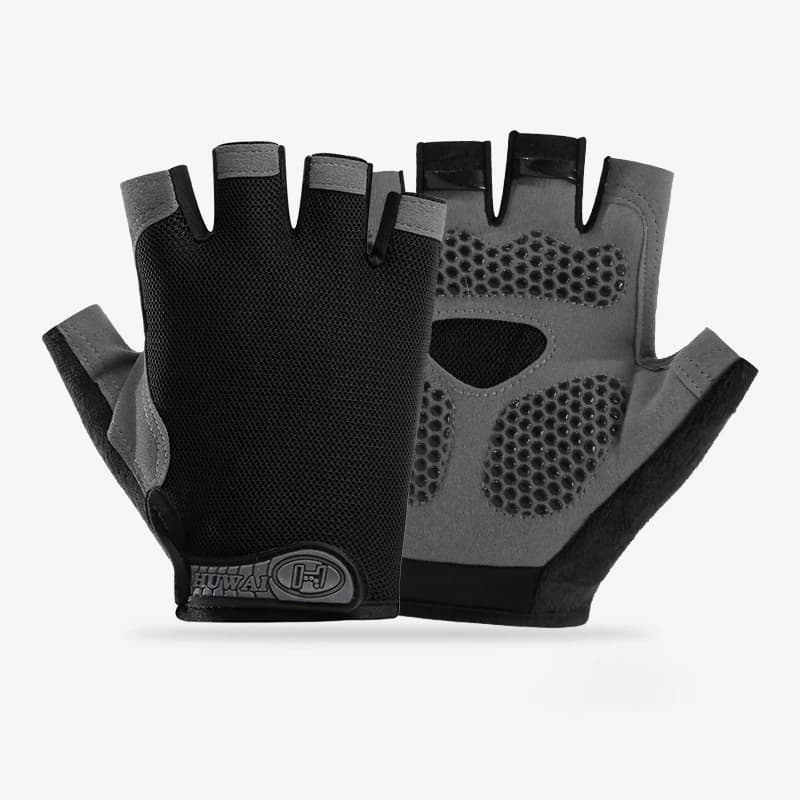 Gym Gloves for Fitness, No fingers, for Men and Women, for Bodybuilding, Exercise, Sports, Cycling, Anti-slip and Breathable