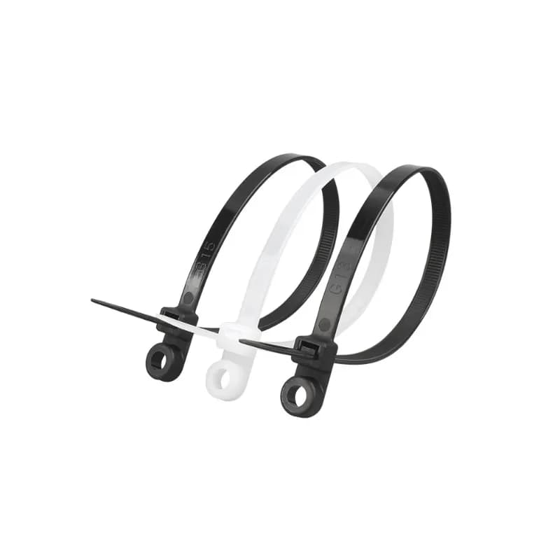 Nylon Universal Cable Tie Buckle Multipurpose Cable Ties Tool Heavy Duty Self Locking Zip White Zipties For Car Repair