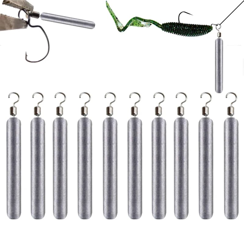 Piombo da Pesca 3.5g 5g 7g 10g 14g, Piombi a Tubo, Piombi a Proiettile, Piombi Pendenti, Jig in Metallo, Kit Attrezzatura da Pesca in Mare, Strumento da Pesca