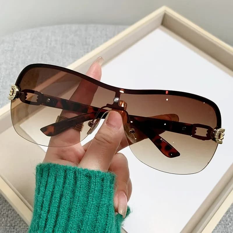 New Arrival Popular Women's Sunglasses Punk Sunglasses Unique oval sunglasses Men's Sunglasses Colorful Sunglasses Y2K