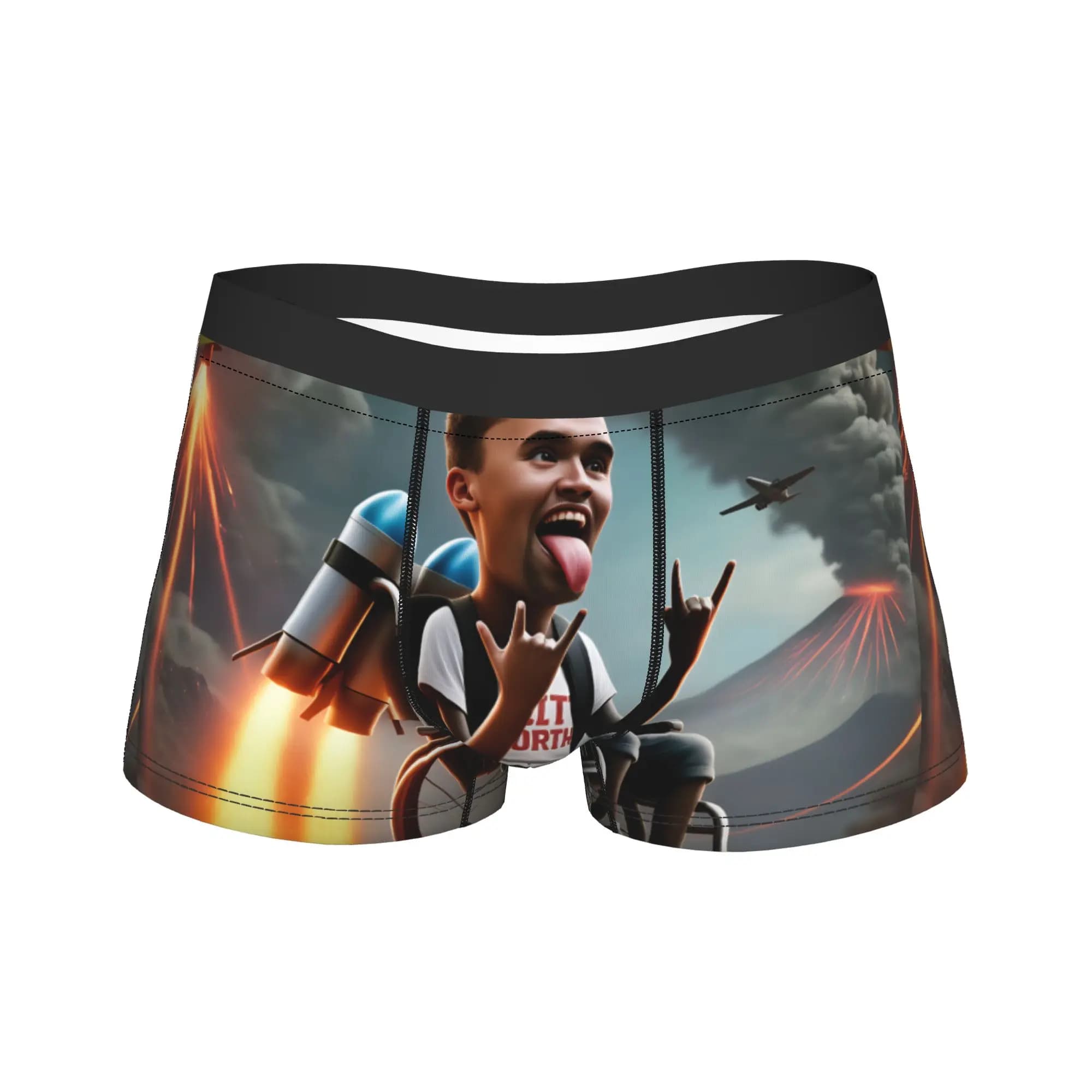 Funny Meme Charlie Kirk Underwear Printed Trunk Trenky Men Panties Classic Shorts Briefs Birthday Gift