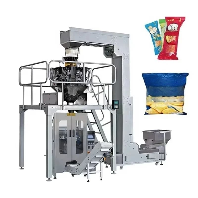 Macchina Automatica Multifunzione Personalizzata per Confezionamento in Sacchetti a Cuscino per Noci e Snack