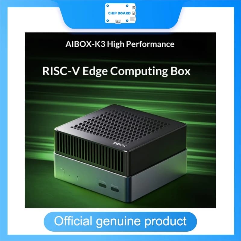 Firefly AIBOX-K3 Box di elaborazione AI, piattaforma SpacemiT K3 RISC-V, supporto codec 4K@120, dispositivo AI edge compatibile con OpenClaw