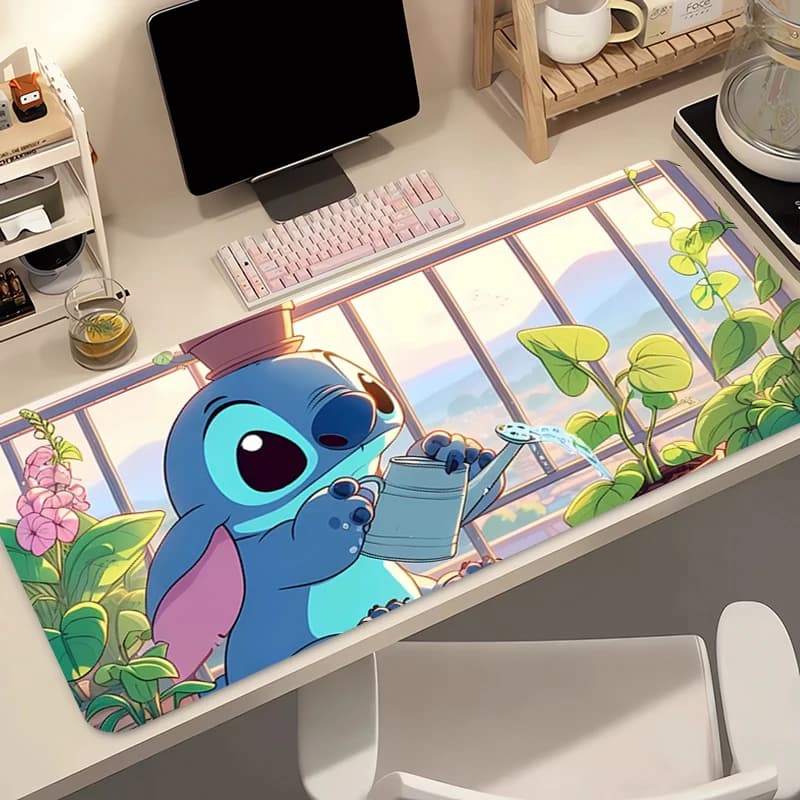 Tappetino per Mouse da Gaming 90x40cm con Bordi Cuciti, Grande Mousepad per Computer, Tappetino da Scrivania con Stampa HD, Accessori per Gamer