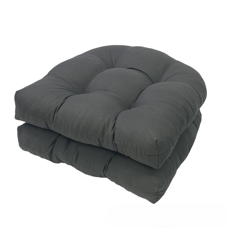 2 pezzi poliestere PP cotone riempimento 48x48cm cuscino sedia da giardino cortile divano cuscino sedia in Rattan cuscino Tatami Mat