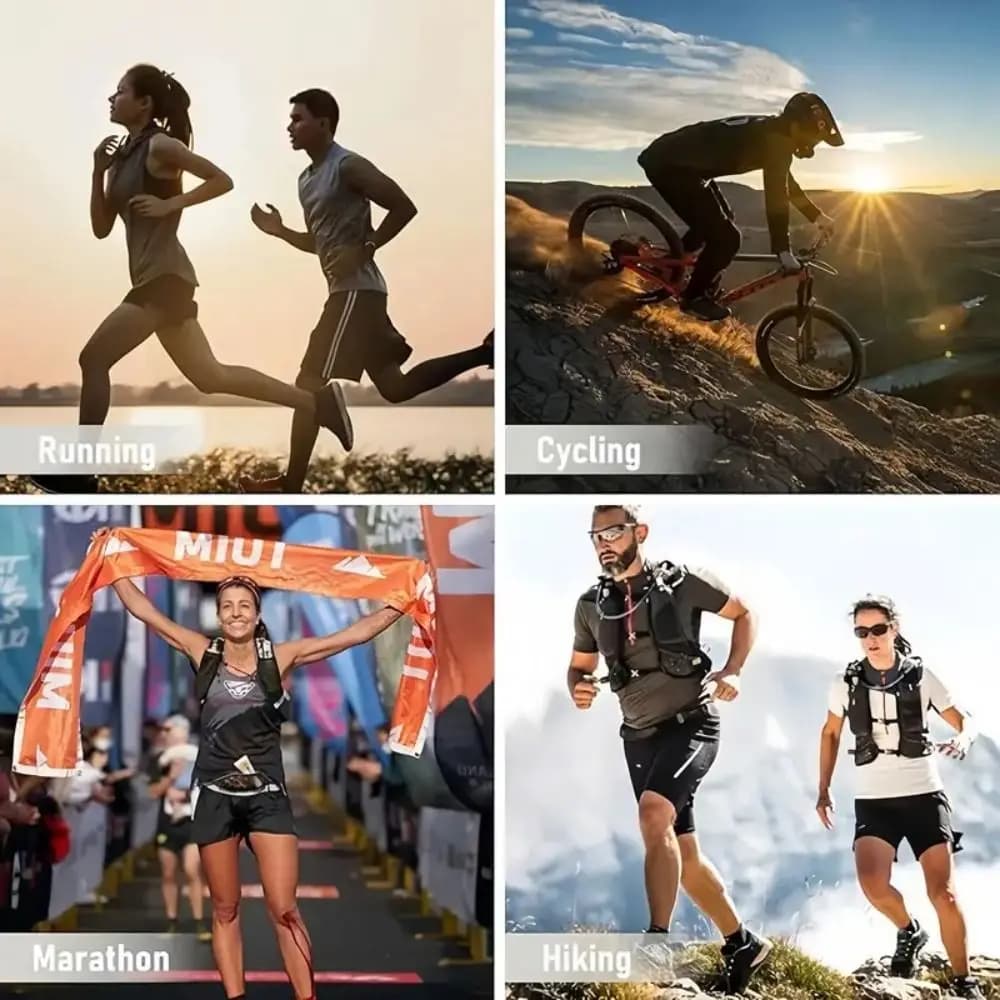 Waterproof Reflective Running Vest Pack Breathable Multifunctional Running Hydration Vest Bag Adjustable Convenient