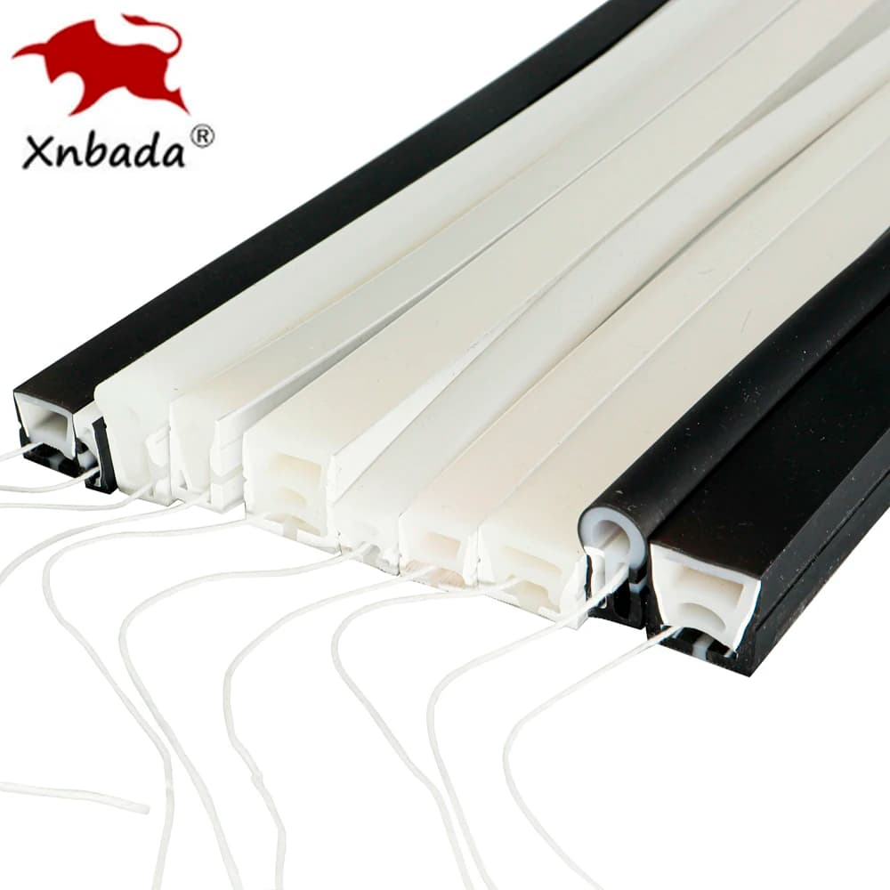 WS2812B WS2811 Striscia LED Corda al neon Tubo in gel di silice IP67 Impermeabile per WS2815 SK6812 5050 RGB Luce Decorazione esterna