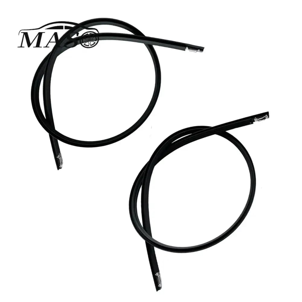 2PCS Tetto In Gomma Gocciolamento Finitura Laterale Modanatura Striscia di Tenuta Trim per Honda Civic 1996 1997 1998 1999 2000 74306-S03-003 74316-S03-003