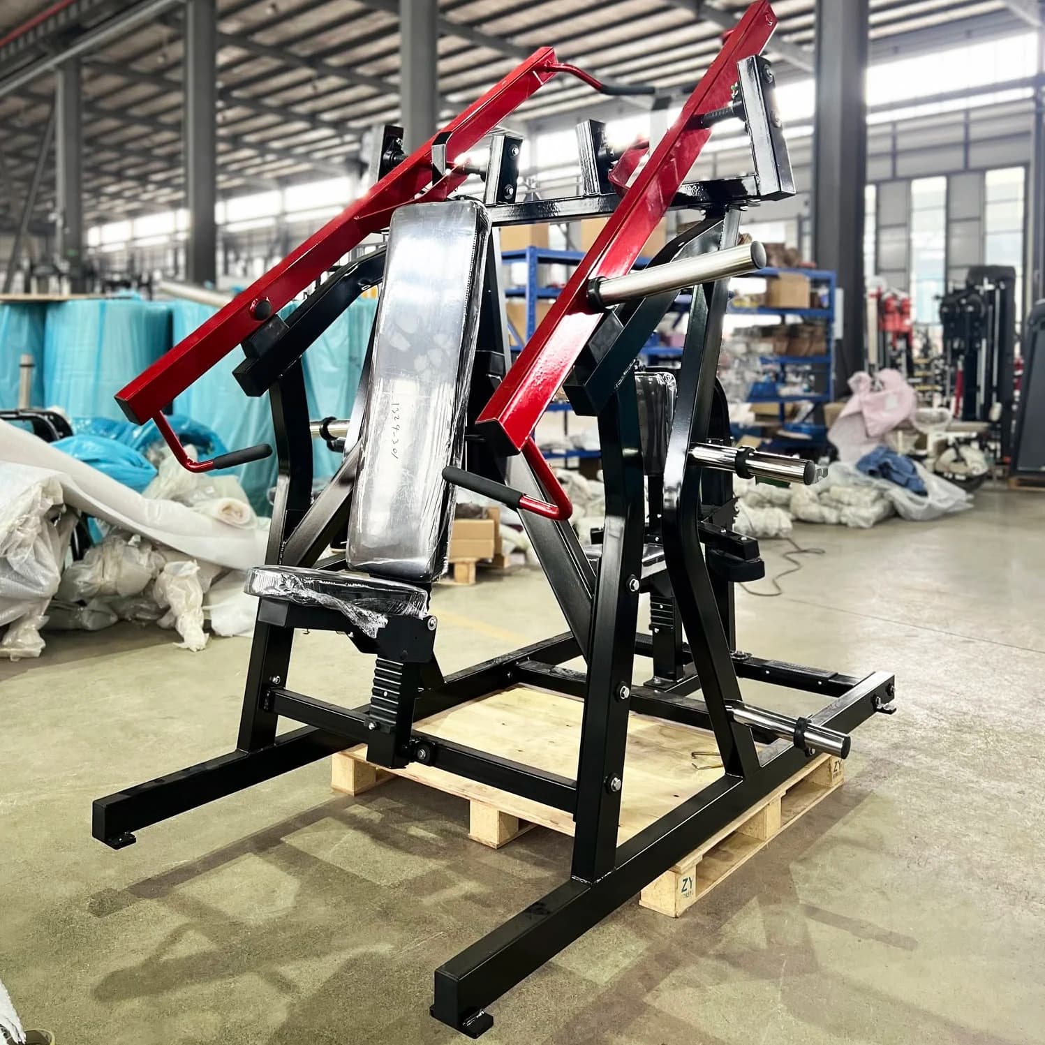 Commercial Professional Gym Equipment Weight Machine With Charged Plate Double Functional chest Iso-Lateral for Sale