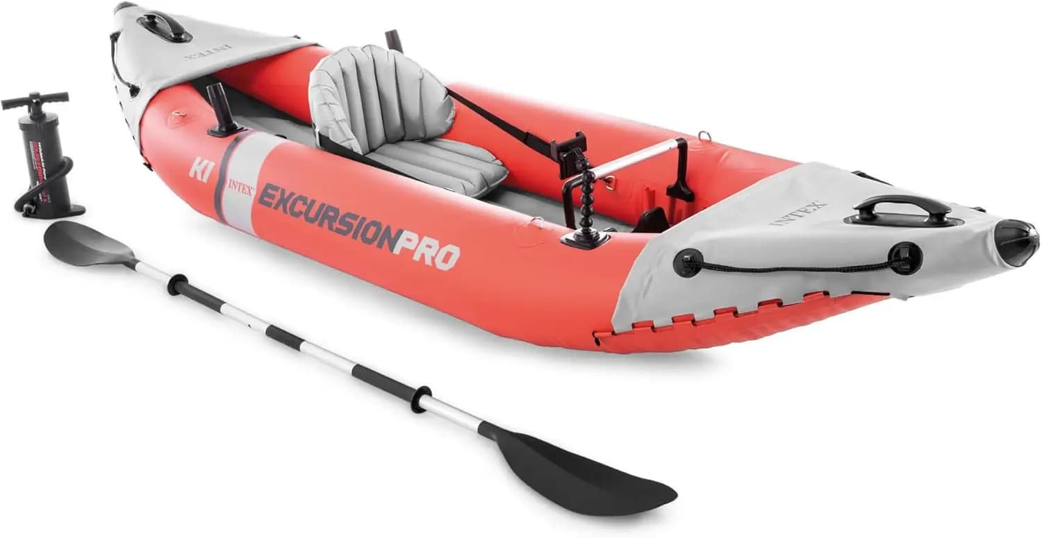 Set Kayak Pro K1 68303EP: Include Pagaie Deluxe da 86 Pollici e Arredamento per Esterni ad Alta Resistenza