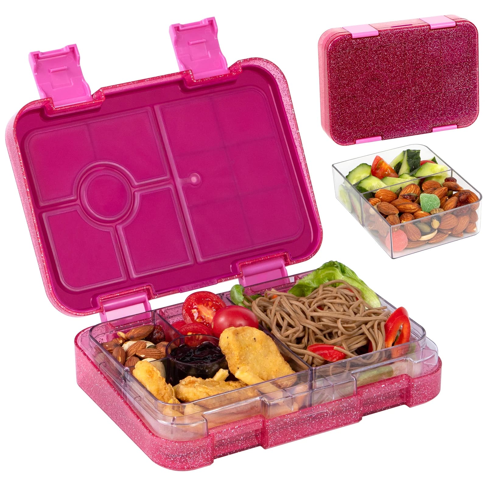 Lunch Box sigillato portatile Studente Bento Box Microonde Disponibile Riscaldamento Scuola Ufficio Personale Frutta Contenitori per alimenti Forchette 2030