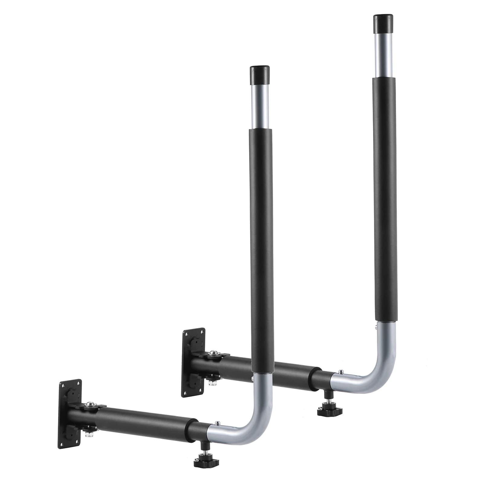1 paio di rack di stoccaggio per montaggio a parete per scatola di carico sul tetto dell'auto SUP Paddle Board tavola da surf kayak