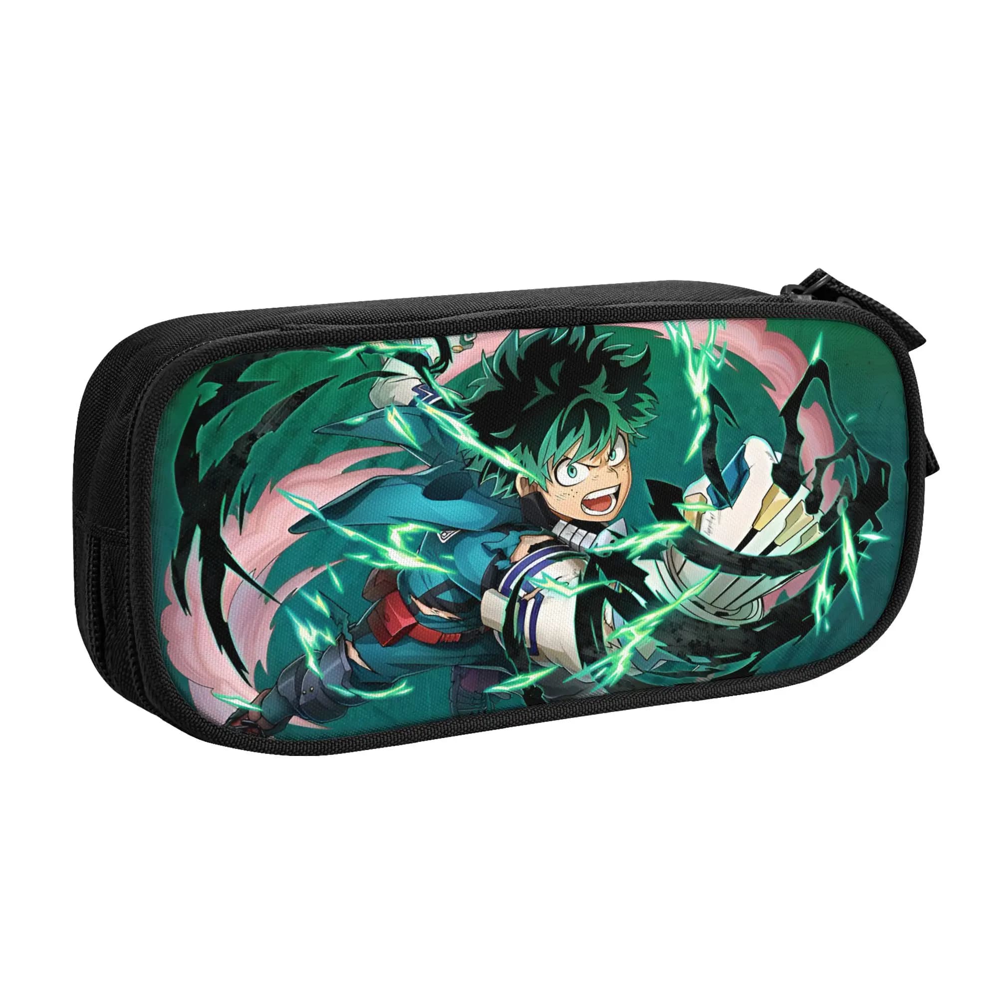 Astucci Kawaii My H-Hero Academia per Ragazze e Ragazzi, Stile Fuoco, Moda Cartone Animato, Grande Portapenne, Scatola per Cancelleria