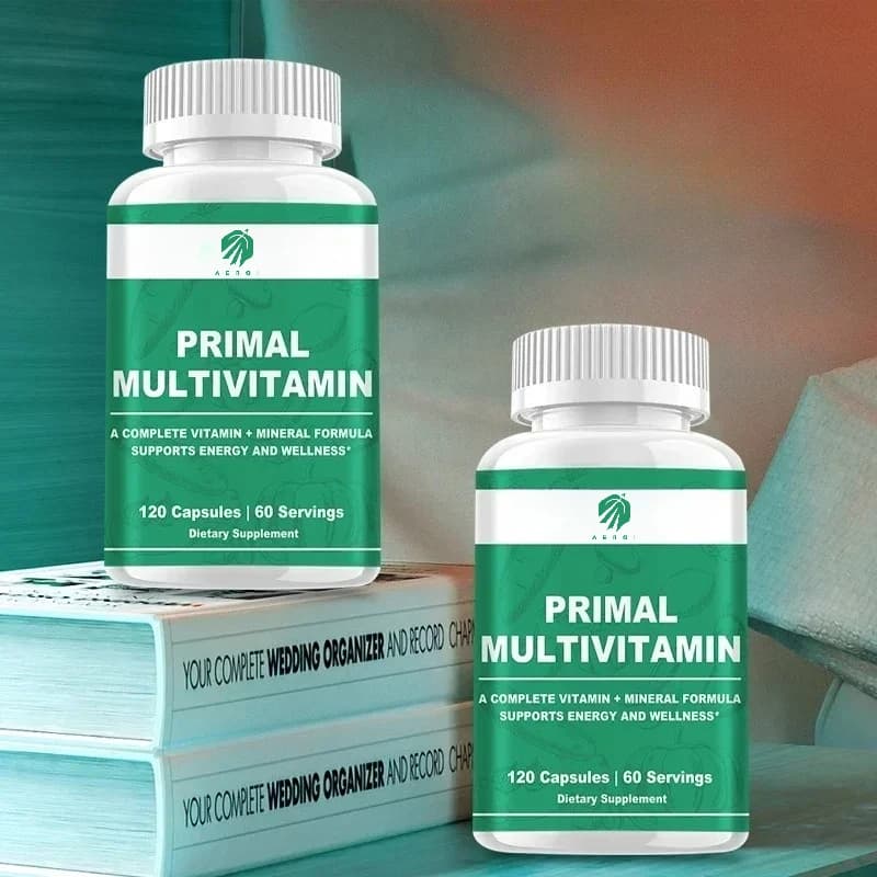 Daily multivitamin supplement for men and women - Boost Energy immune system performance - Essential nutrients for general health