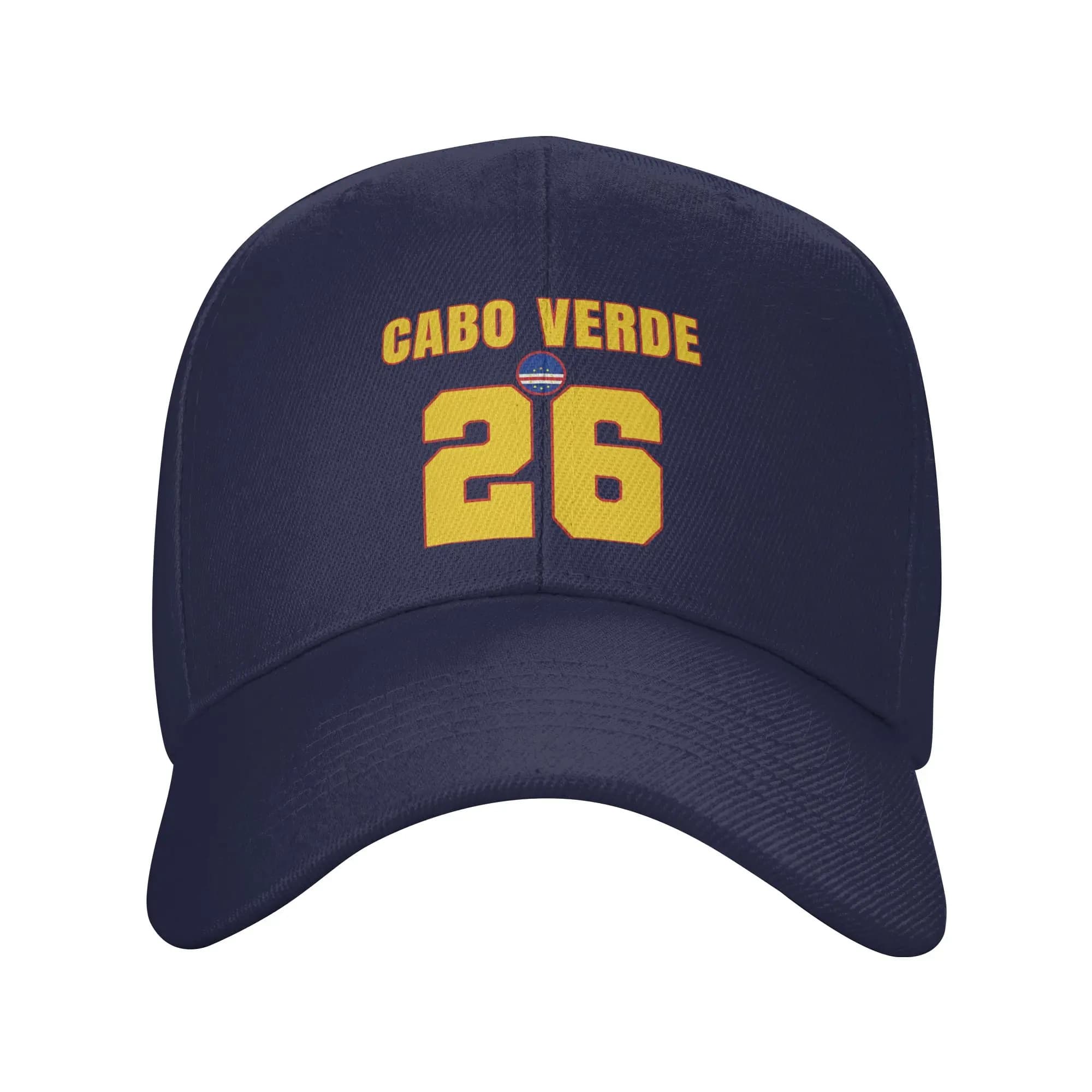 Cape Verde 26 Football Baseball Cap Merch Leisure Snapback Hat For Unisex Golf Headewear Gift