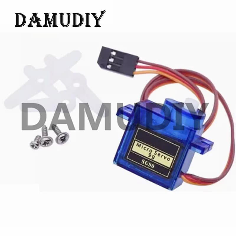 1-10PCS SG90 9G Micro servomotore digitale 180/360 gradi servomotore ad ala fissa per elicottero Rc aereo giocattolo aereo