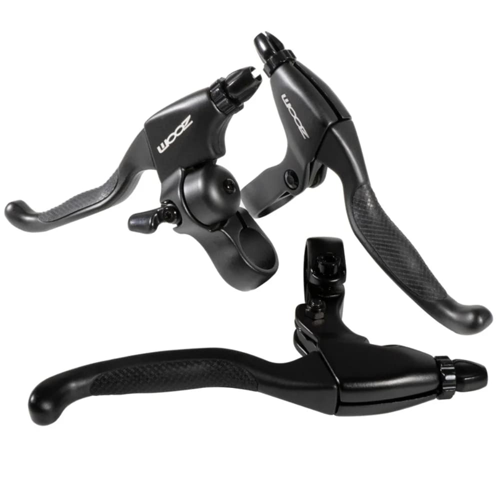 Zoom Accessori per biciclette Leva della maniglia del freno della bici con campanelli, leva del freno del cavo di trazione del manubrio MTB City/Leisure