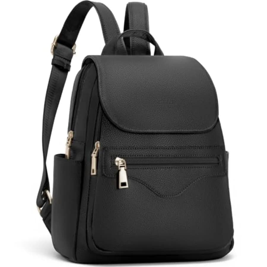 Mini Zaino da Donna Casual con Portafoglio RFID Integrato e Tasca per Tablet da 11 Pollici, Elegante Zaino da Viaggio per il Giorno