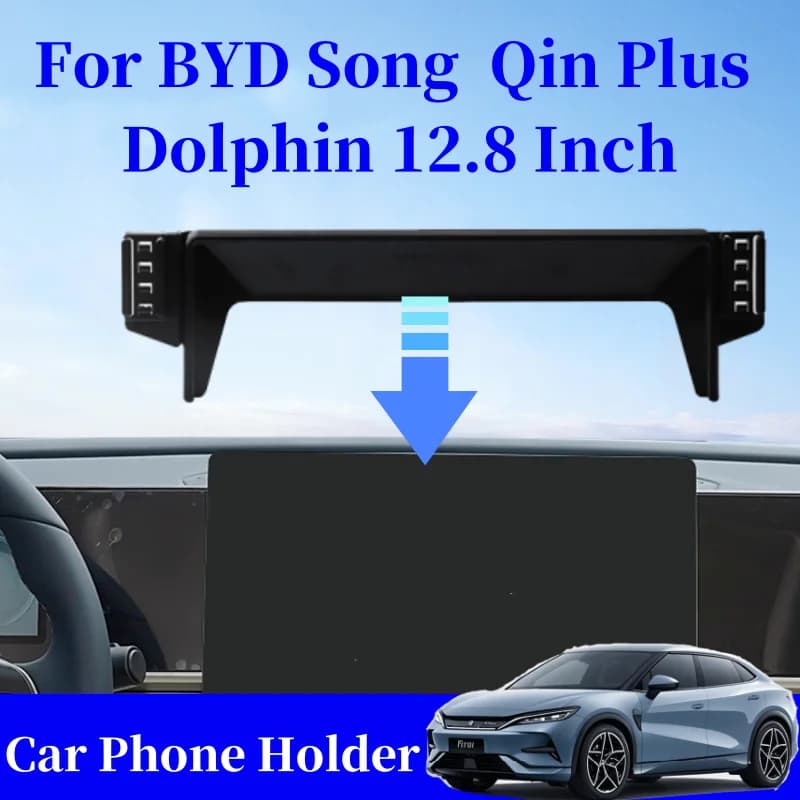 Supporto per telefono cellulare per BYD Song e6 Gateway Delight Qin Plus DM-i EV Dolphin ATTO 2 12.8 pollici per accessori interni auto per auto