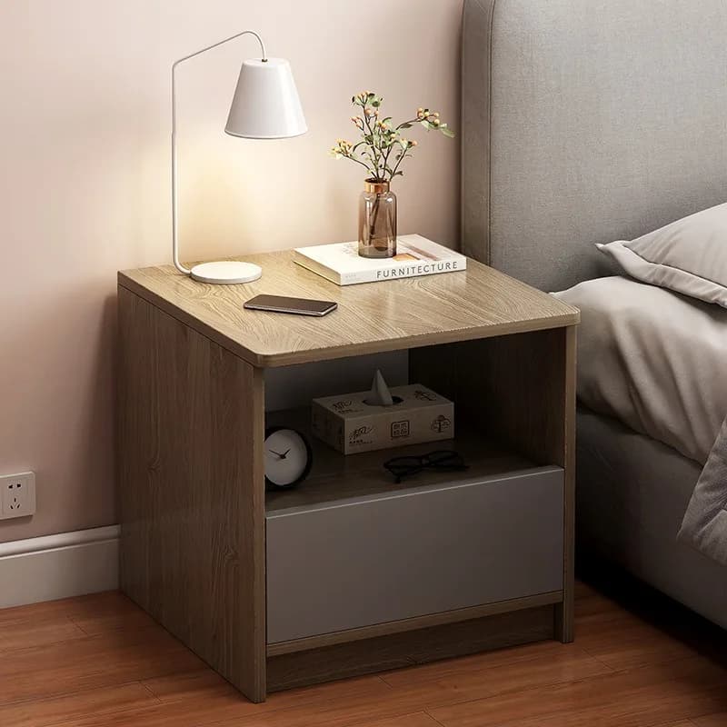 Comodino popolare, semplice, ideale per hotel e B&B, moderno per camera da letto, comodino, armadietto domestico, scaffale per comodino