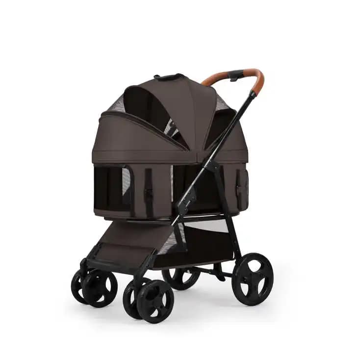 STLFPet Passeggino staccabile Pet Parm Carrello pieghevole leggero per borsa per cani e gatti Gabbia portaoggetti separabile