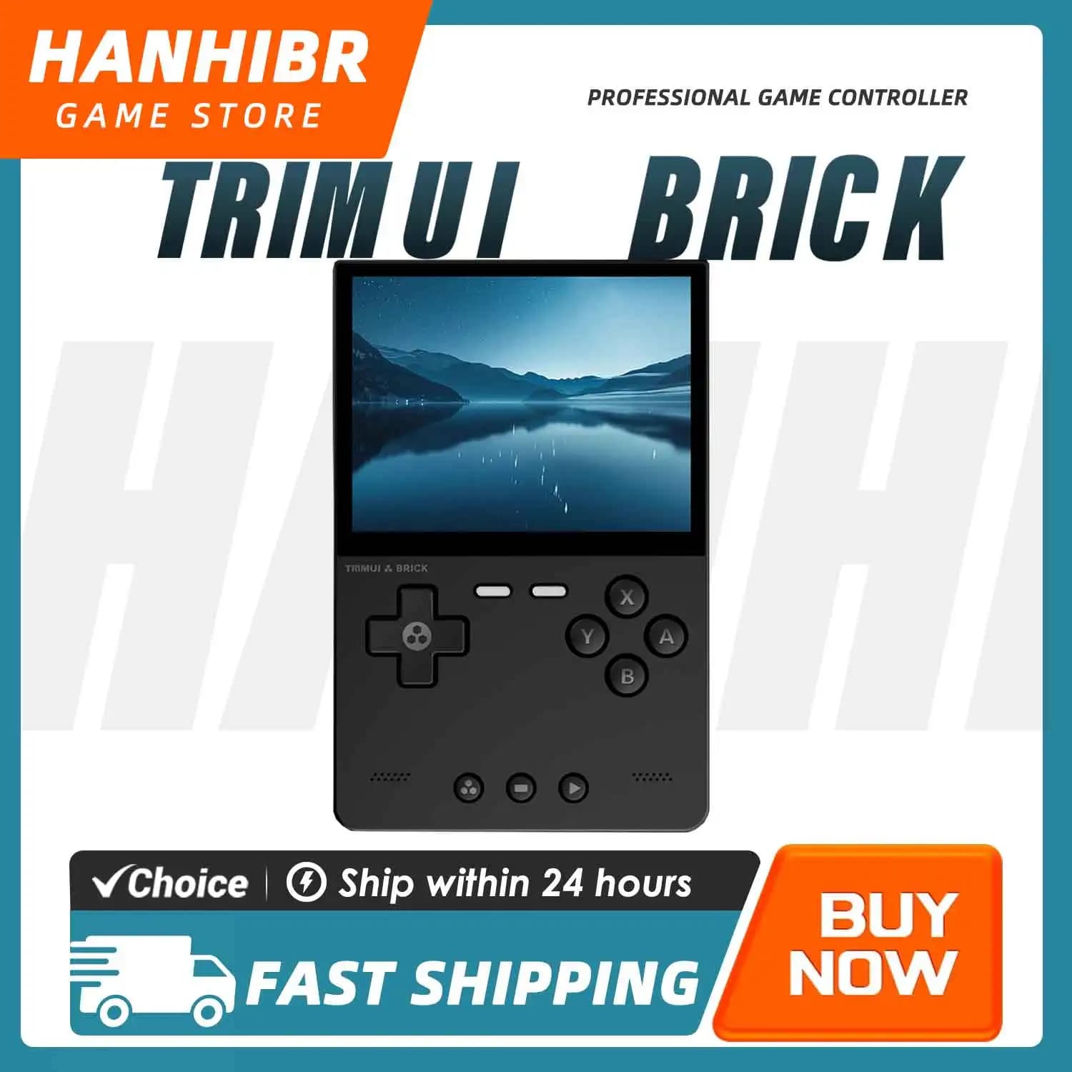 Console Portatile Retro TRIMUI BRICK CNC in Metallo, Schermo IPS 3.2" 1024x768, Linux, LED Decorativo, Keycap Omaggio, Batteria 3000mAh, WiFi, Regalo per Amanti dei Videogiochi