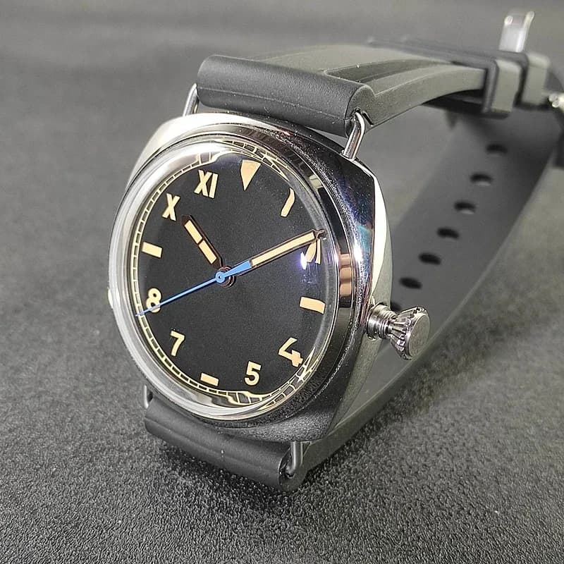 Vakuy Sweep Seconds Quartz Military Watch VH31 Vintage Movement Waterproof Strong Light For Men Dropshipping Relojes