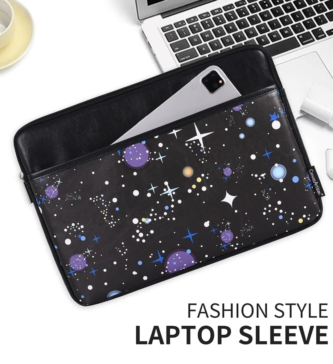Borsa per laptop Custodia impermeabile da 13,3,14,15,6,16 pollici per MacBook Air Pro M, Man Lady Women Notebook PC Computer in pelle PU G16