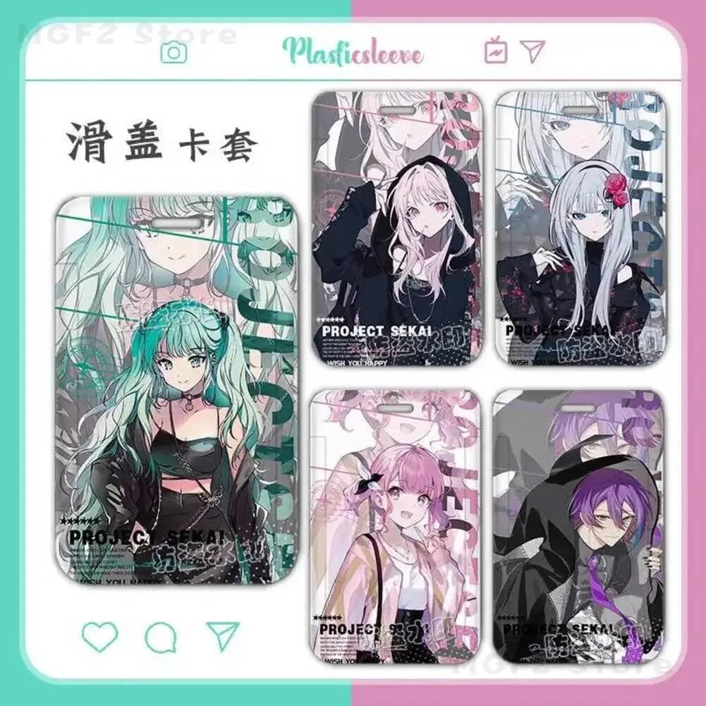 Nuovo Portabadge Anime Q Edition Project Sekai YOISAKI KANADE con Portachiavi e Cordino, Regalo Giapponese