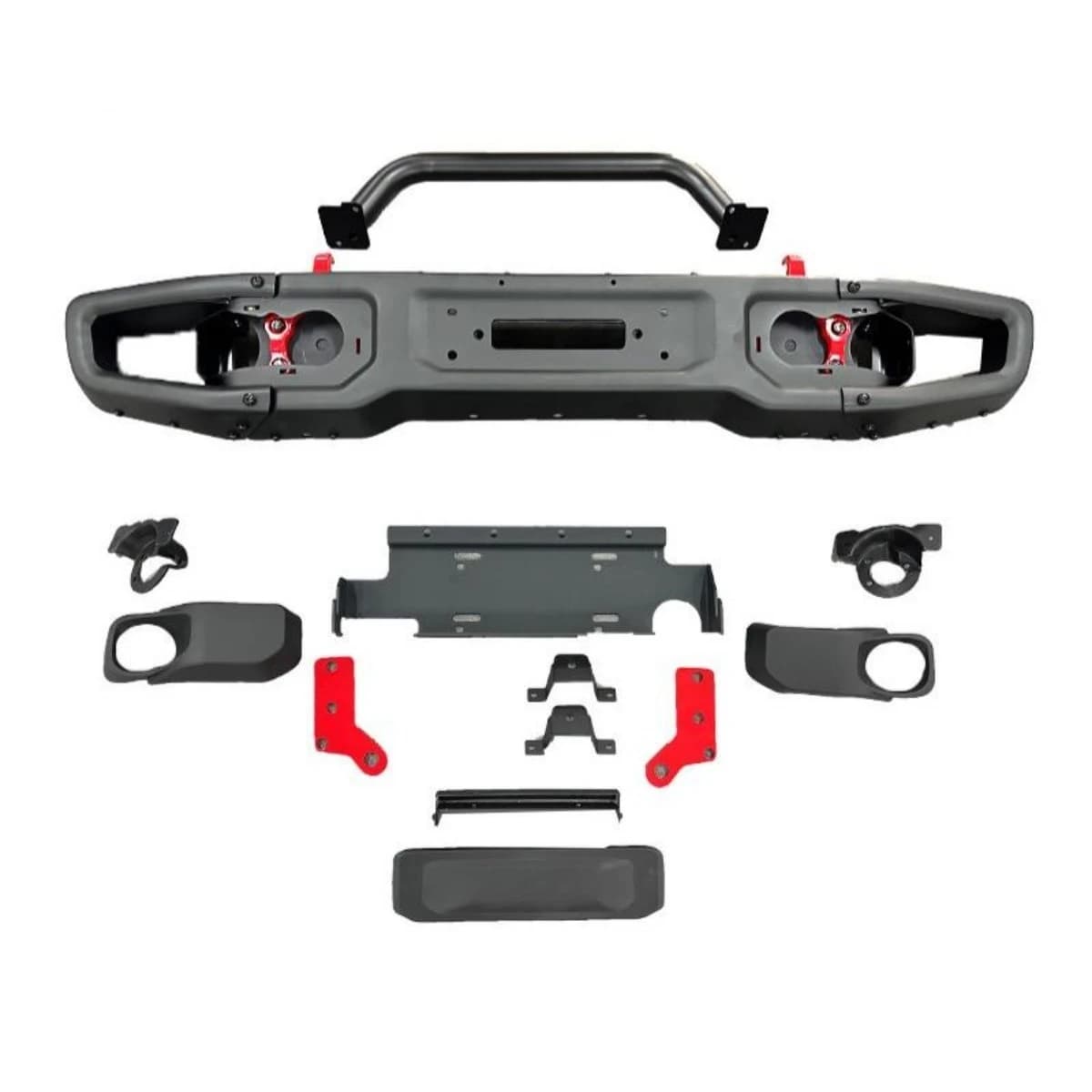 Per Jeep Wrangler JK 2007-2017: Spoiler Anteriore e Posteriore, Diffusore, Protezione Paraurti Anteriore e Posteriore, Accessori