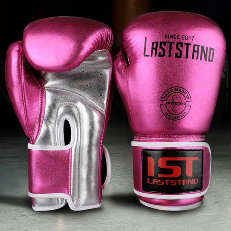 LASTSTAND 8-12 OZ Wholesale Muay Thai Microfiber Skin Boxing Gloves Adult Men MMA Gym Training Boxing Gloves Equipment
