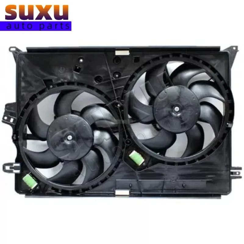 OEM 52127332 51965903 68247215 AB 52032578 Gruppo ventola radiatore di raffreddamento elettrico per Jeep Renegade SUV Fait 500X 2014-2023