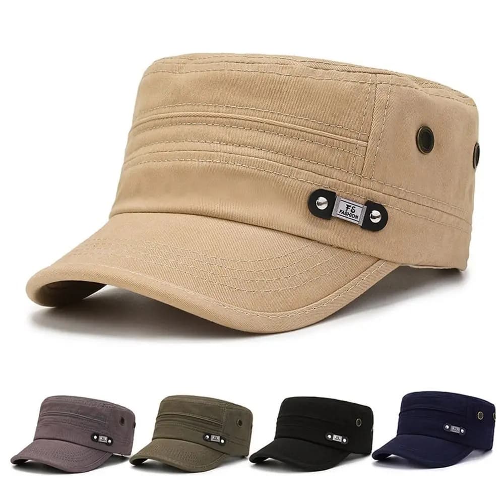 High quality. Casual Cap Men Women Cadet Hat Combat Fishing Baseball Cap