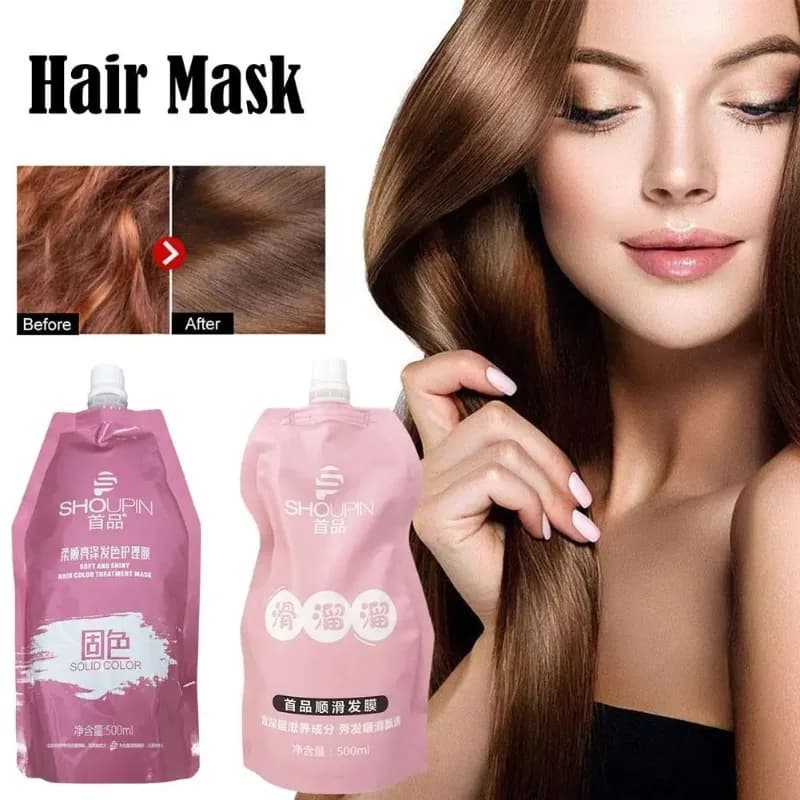 Keratin Hair Mask Damage Repair Hair Mask Crimps Levitizer Straightening Hair Mask Treatment Hair Care Shiny