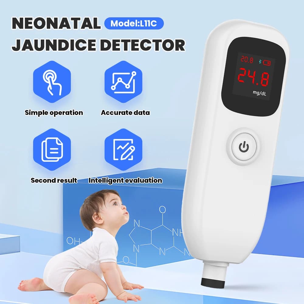 L11C Rilevatore di ittero per bambini Misuratore di ittero neonatale Strumento portatile per l'esame dinamico clinico