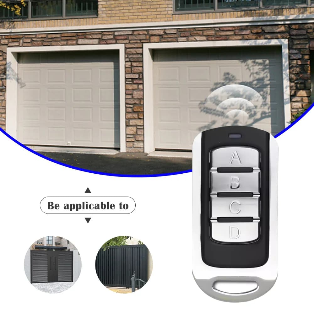 Multi-frequency 250-915 MHz clone copy replication remote control 868 MHz brand garage door remote control 433MHz remote control