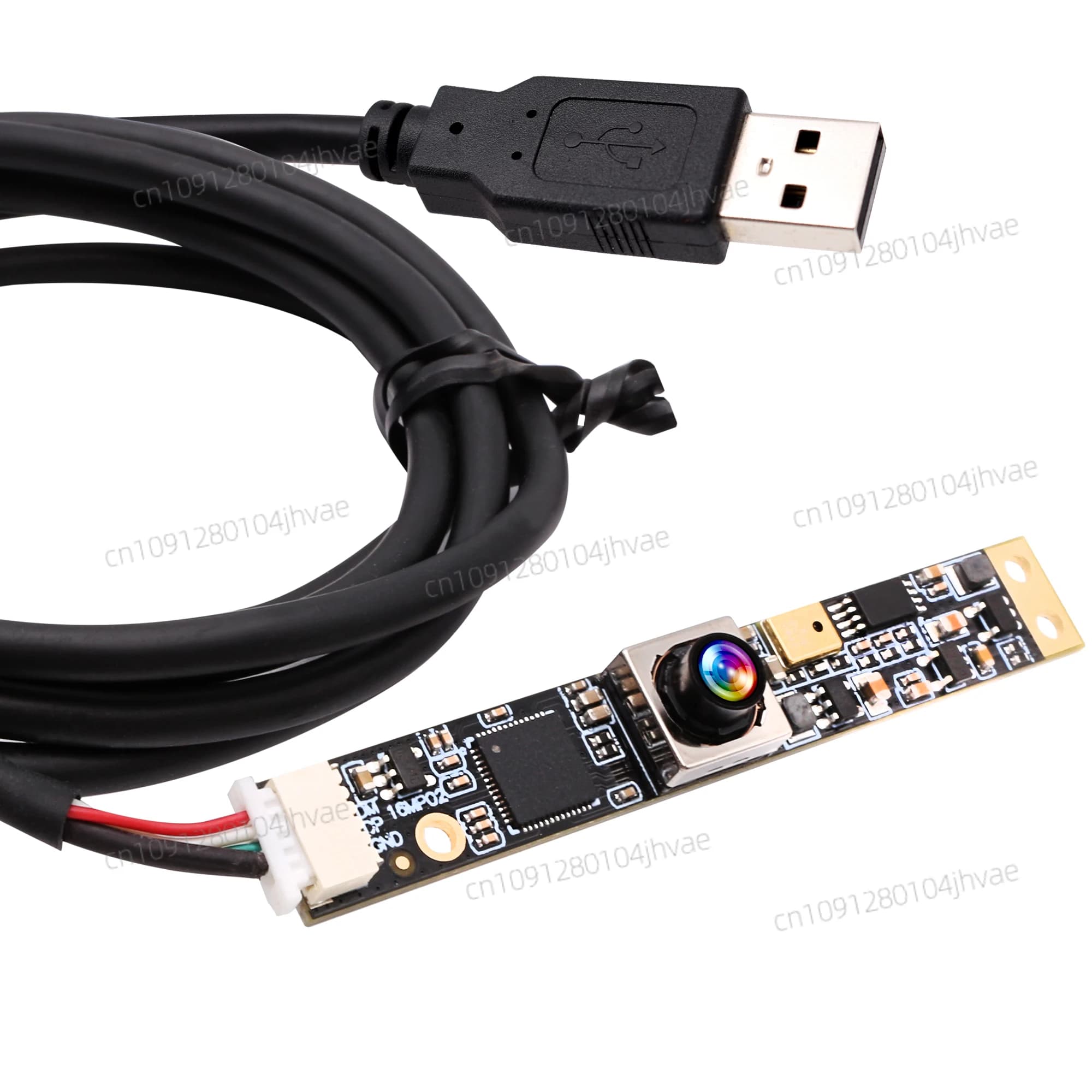 16 MP USB Camera Module Large-angle Automatic Focus Mini UVC industrial webcam card with digital audio microphone for document scanning