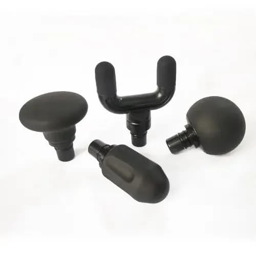 1/4pc Head Massage Gun Caliber 12mm-18mm Massage Gun Accessories Head Soft Silicone for Muscle Relaxation of Fabrics Backgrounds