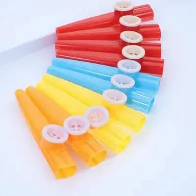 10 kazoo per bambini e adulti, struttura semplice, nessuna musica a spagina richiesta, divertente strumento musicale compatibile con ukulele e chitarra