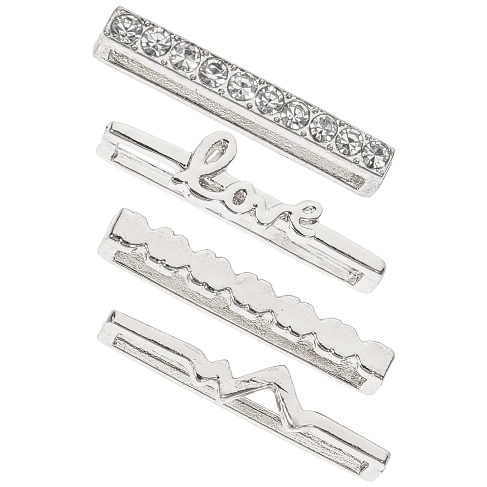 1 set di anelli per cinturino dell'orologio, anelli in metallo, ciondoli decorativi per cinturino dell'orologio, accessori robusti per cinturino dell'orologio, compatibili