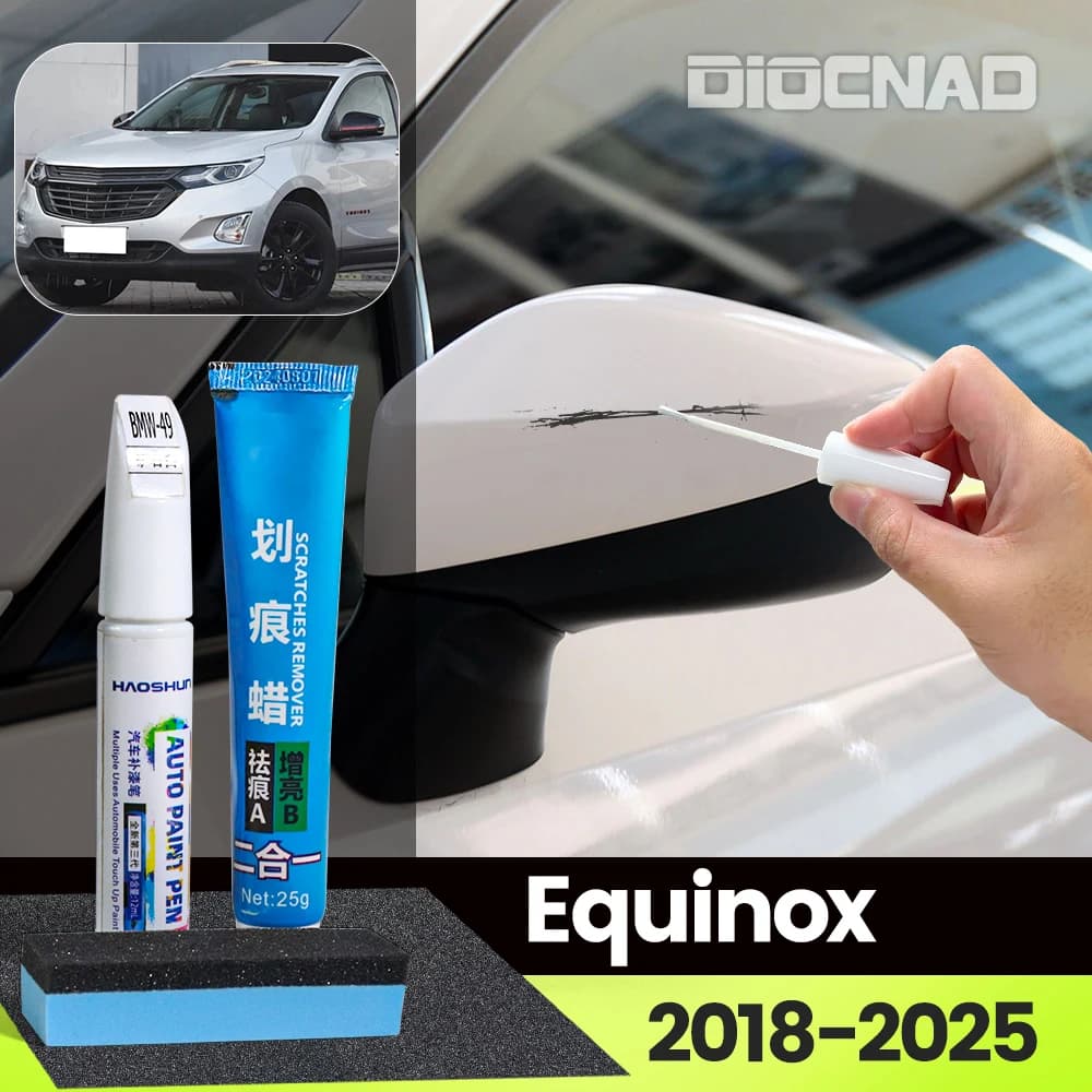 Auto Vernice Penna Vernice Cura Riparazione Graffi Cera Pittura Rimozione Graffi Per Chevrolet Equinox MK2 2018-2025 2019 2020 2021 2022