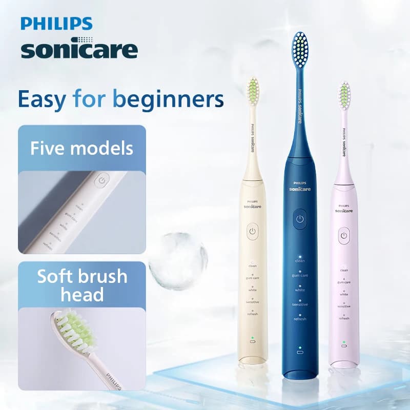 PHILIPS Sonicare HX2471 Electric Toothbrush Dock USB 5 Mode Tooth whitening Oral cleaning Soft bristle brush Replaceable