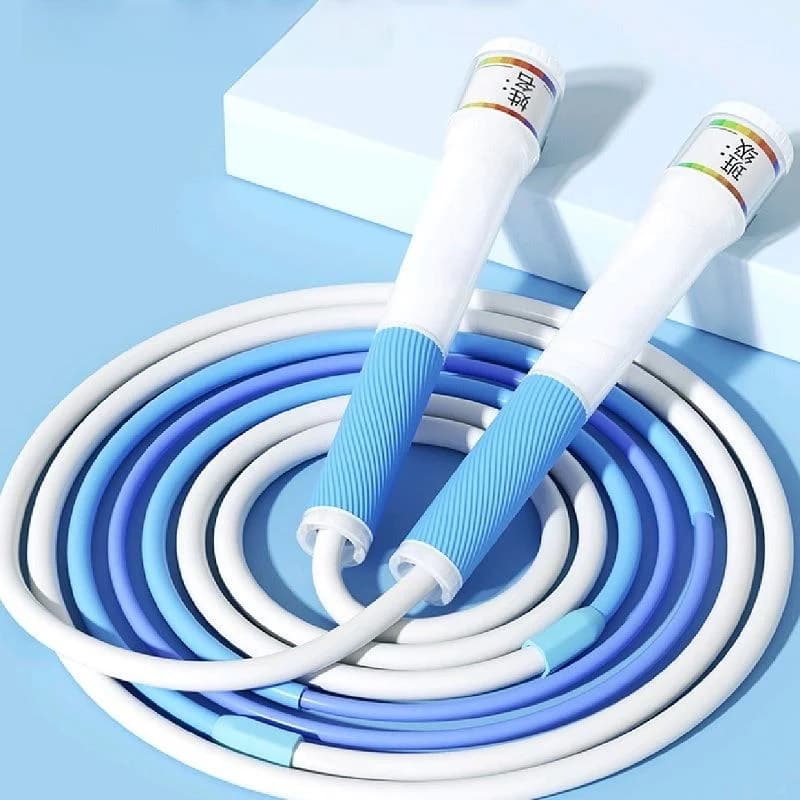 Adjustable Jumping Wheel for Children Without Nodes, Special for School Sports, with Integrated Counter, External Pack for Primary and Secondary School Students